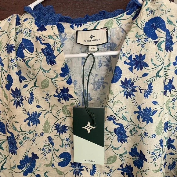 XL Tuckernuck Bluebird Melody Crawford Dress NWT - Picture 2 of 3